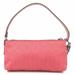 Gucci Bags | Authentic Gucci Coral Pink Canvas Leather Pochette Handbag | Color: Pink/Silver | Size: Os