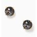 Kate Spade Jewelry | Kate Spade New York Iob Black Gumdrops Studs In 12k Gold | Color: Black | Size: Os