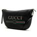 Gucci Bags | Gucci Gucci Print Hobo Shoulder Messenger Bag Black | Color: Black/Brown | Size: Os