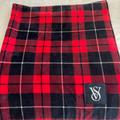 Victoria's Secret Bedding | New Victoria’s Secret Plush Blanket | Color: Black/Red | Size: Os