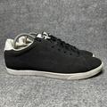 Nike Shoes | Nike Leather Sneakers Womens Size 11 Black White Casual Shoes | Color: Black/White | Size: 11