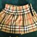 Burberry Skirts | Burberry Plaid Skirt | Color: Tan | Size: 4