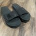 Michael Kors Shoes | Michael Kors Platform Slide Women's_black | Color: Black | Size: 8.5