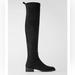 Zara Shoes | Nwt Zara Flat Heeled Over The Knee Boots Sz5 | Color: Black | Size: 5
