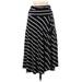 Ann Taylor Casual Dress - Midi: Black Print Dresses - Women's Size X-Small