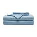 Brookstone Wicking Technology Knit Sheet Set Polyester Guest Room Sheet Set Case Pack in Blue | Twin | Wayfair 2Y0487S1BL