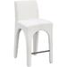 Meridian Furniture USA Gramercy Stool Upholstered/Metal in Brown | 37 H x 18 W x 22 D in | Wayfair 754Cream-C