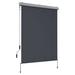 Arlmont & Co. Samaris 3.1" Rectangular Wall Mount Umbrella MCombo Outdoor Drop down Awning, Polyester in Gray | 109.1 H x 63 W x 3.1 D in | Wayfair