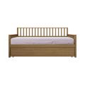 Winston Porter Odean Daybed Wood in Brown | 38 H x 80.9 W x 42.12 D in | Wayfair 1AAC4F00AE4745AAB80E1D9E97F4B460