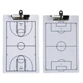Tableau blanc portable effaçable pour l'entraînement de football conseil noir de démonstration de