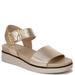 LifeStride Gillian - Womens 9 Gold Sandal Medium