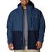 Columbia Men's Hikebound Jacket (Size M) Dark Mountain/Collegiate navy, Polyester