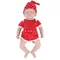 IVITA WG1557 14,56 zoll 1,6 kg 100% Silikon Reborn Baby Puppe Realistische Unlackiert Mädchen Baby Spielzeug mit Kleidung Kinder Puppen