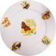 "Butterflies & Flowers Scenes Plates Fine Bone China Set of 6 Plates 10.5\", Set of 6 Plates 8\" and Set of 6 Plates 6.5\" Hand Decorated in UK"