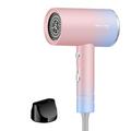 Dengmore Hair Dryer Powerful 850W Fast Drying Low Noise 3 Heat Setting Negative Ionic Blow Dryer Household Hair Care Lightweight Travel Portable Hairdryer for Women Men