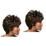 2 Pc Curly Human Hair Wig Woman Curly Wig Short Hair Wigs Curly Wigs Human Hair Woman Wig Miss Woman