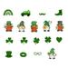 Gasue St Patricks Day Decor St Patrick s Day 50Pcs St. Patrick s Day Tat Too Stickers St Patricks Day Face Stickers Amazing Irish St Patricks Day Decorations Party Favors