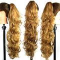 Huaai Claw Clip Curly Ponytail Long Clipin Curly Jaw Ponytail Clip In Hair Extensions Wavy Hairpiece