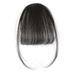 Fankiway Clip in Bangs Fake Bangs Natrual Clip on Bangs Durable Bangs Hair Clip in Bangs French Bangs Fringe with Temples Hairpieces Curved Bangs for Daily Wear