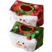 FRCOLOR 2Pcs Christmas Paper Box Covers Christmas Paper Box Protectors Paper Box Covers