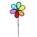 FNGZ Card Slot Diy Multicolour Windmill Garden Lawn Windmill Decoration Outdoor Decoration Gardening Supplies