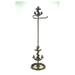 Standing Cast Iron Anchor Holder Nautical 28 Tall Brown