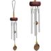 Garden Wind Chime Outdoor Wind Chimes Bells Wind Chime Bells Wind Chimes Aluminum Tube Solid Wood Wind Chimes for Patio Home Decoration (B)