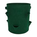 Herrnalise Strawberry Planter- 8 Planting Holes Hanging Strawberry Planter Hanging Planter Sturdy Hanging Handle Thickened Breathable Felt Cloth for Tomato Hot Peppers Vegetables