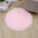 Hxoliqit Artificial Rugs Living Room Rugs For Living Room Home Decoration Small Rugs Stain-Resistant Easy to clean Indoor and Outdoor Use(Pink) for Indoor