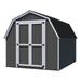 Little Cottage Co. 8 ft. x 12 ft. Value Gambrel Wood Storage Barn Precut Kit with 4 ft. Sidewalls and Floor