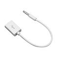 Huanledash DOONJIEY Car MP3 Sync 3.5mm Male Aux Audio Jack to USB 2.0 Female Adapter Cable