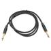 65mm Audio Cable Guitar Mic Connection Supply Bass Earphone Headphones Adapter Power