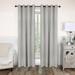 Blackout Solid Curtain Panels Set of 8 52 x 84 Chrome