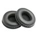 ruhuadgb 1 Pair Headphone Cushion Protective Replaceable Protein Faux Leather Noise-insulation 50mm-110mm Gaming Headset Pad for Earphone