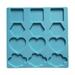 Qisuw Phone Grip Epoxy Resin Mold Phone Socket Silicone Mould DIY Crafts 12 Cavity Irregular Round Mount Holder Stand Jewelry Casting Tools