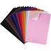 19Pcs 8.3x11.8 Mixed Color Velvet Fabric Sticky Back Adhesive Back Sheets A4 Self-Adhesive Velvet Fabric Sheet Water Resistant