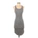 RACHEL Rachel Roy Casual Dress - Bodycon: Gray Marled Dresses - Women's Size X-Small