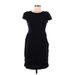 an original MILLY of New York Casual Dress - Sheath: Black Solid Dresses - Women's Size Medium