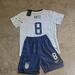 Nike Shirts & Tops | Julie Ertz #8 Uswnt Nike Fifa World Cup Soccer Jersey & Shorts Kit Nwt Youth Xl | Color: White | Size: Xlg