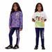 Disney Matching Sets | Disney’s Kids Girls 3-Piece Sweater Fleece Set ~ Princess | Color: Purple/White | Size: 4tg