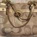 Coach Bags | Coach Purse Goldclean ,Non-Smoking, No Perfume Or Makeup Like New Double Straps | Color: Gold | Size: Os