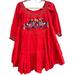 Free People Dresses | Free People Sunbeams Flowers Embroidered Off-Shoulder Red Mini Dress - Small | Color: Red | Size: S