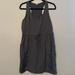 J. Crew Dresses | J. Crew Women's Sleeveless Hideaway Dress With Waist Tie In Gray Size Small | Color: Gray | Size: S