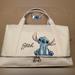 Disney Bags | Disney Stitch Weekender Duffel Travel Bag, Primark Exclusive- 19” Wx 11”T X 8”D | Color: Blue/White | Size: 19”X 11”X 8”