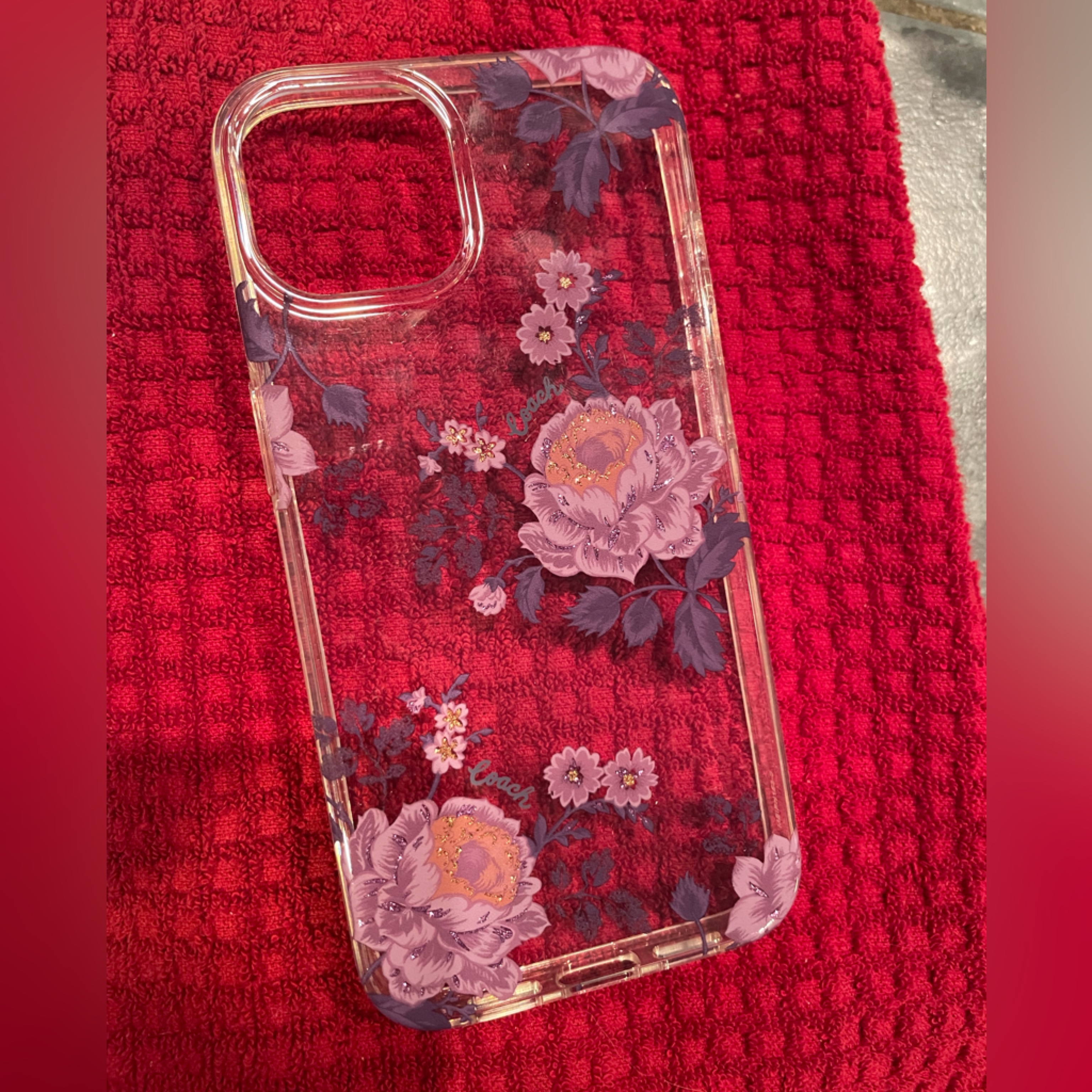 Coach Cell Phones & Accessories | Coach Iphone 14 Phone Case | Color: Purple | Size: Os