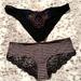 Free People Intimates & Sleepwear | Intimately Free People Underwear Lace Sheer Embroidered Black | Color: Black/Gray | Size: M