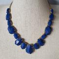 Kate Spade Jewelry | Kate Spade Lapis Lazuli Quarry Necklace | Color: Blue/Gold | Size: 18-21"