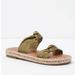 American Eagle Outfitters Shoes | Ae Women’s Double Knot Espadrille Sandal | Color: Green | Size: 9.5