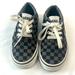 Vans Shoes | Boys Vans Size 1 Worn Once | Color: Black/Gray | Size: 1b