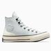 Converse Shoes | 10 Men's New W Box Converse Chuck 70 Leather Sneakers High Top Shoes Moonbath | Color: White | Size: 10